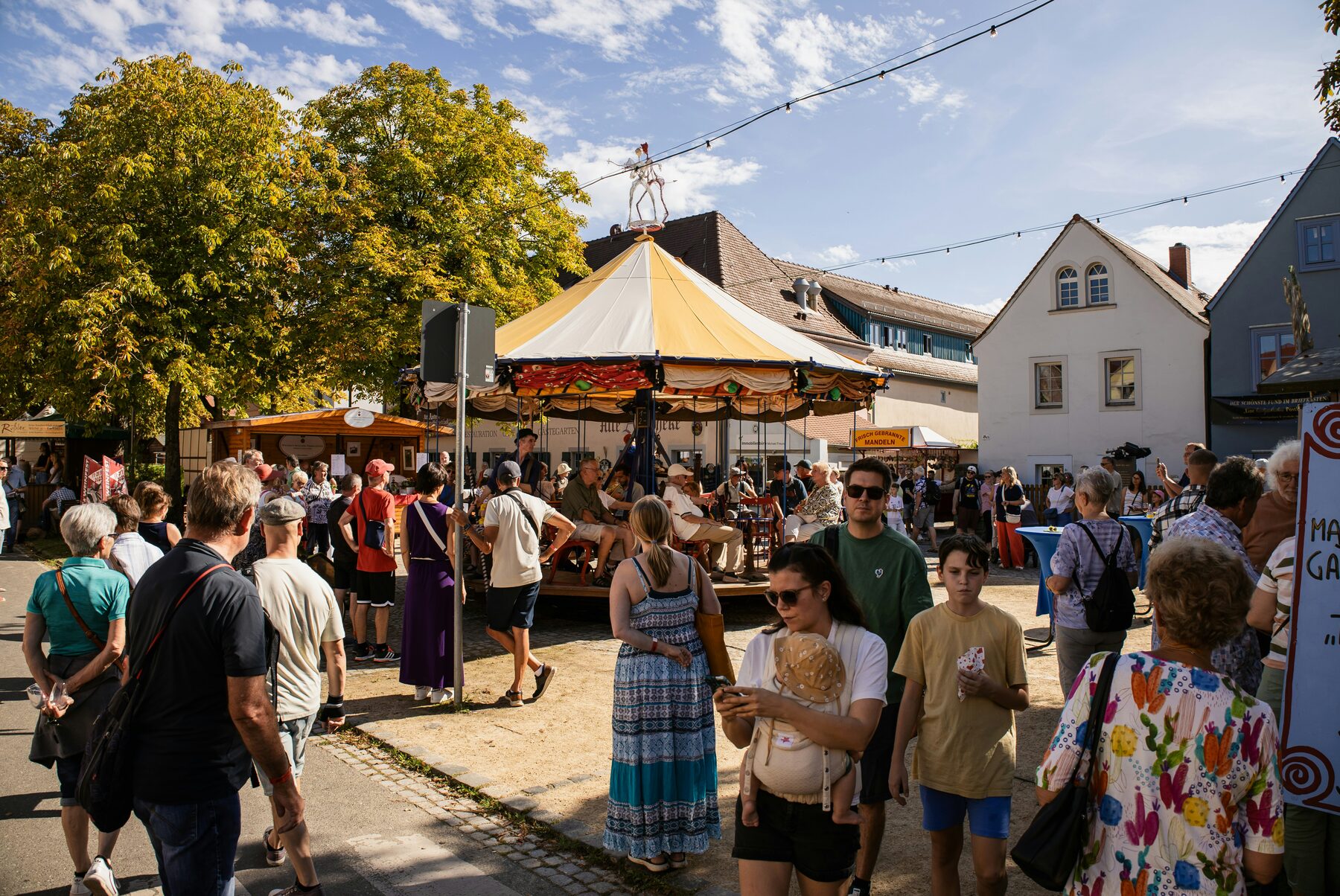 Stadtfest- und Festivalvisualisierung